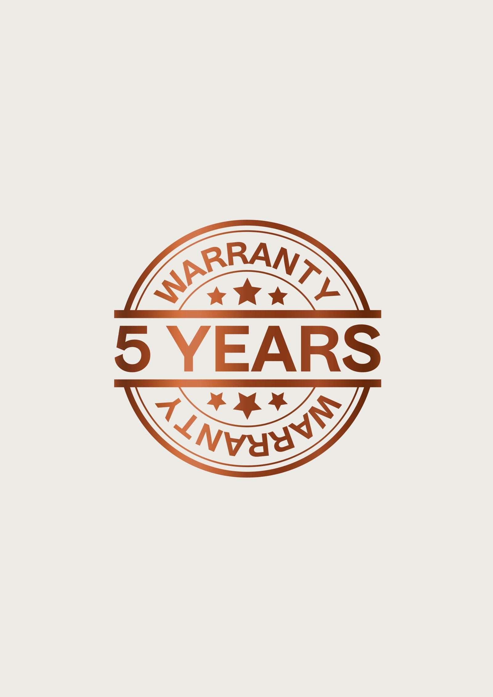 5 Years Extended Warranty