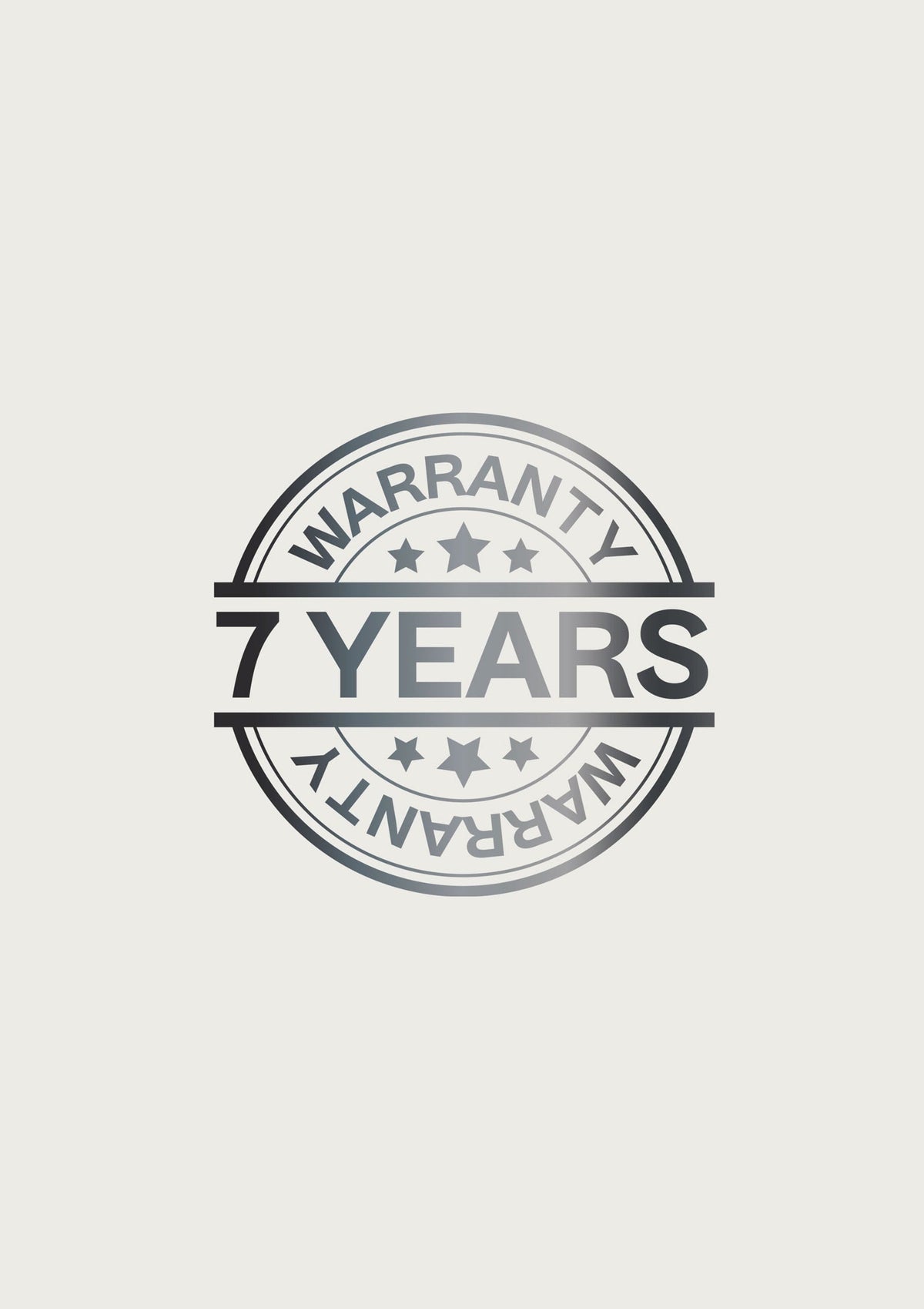 Garantieverlängerung um 7 Jahre